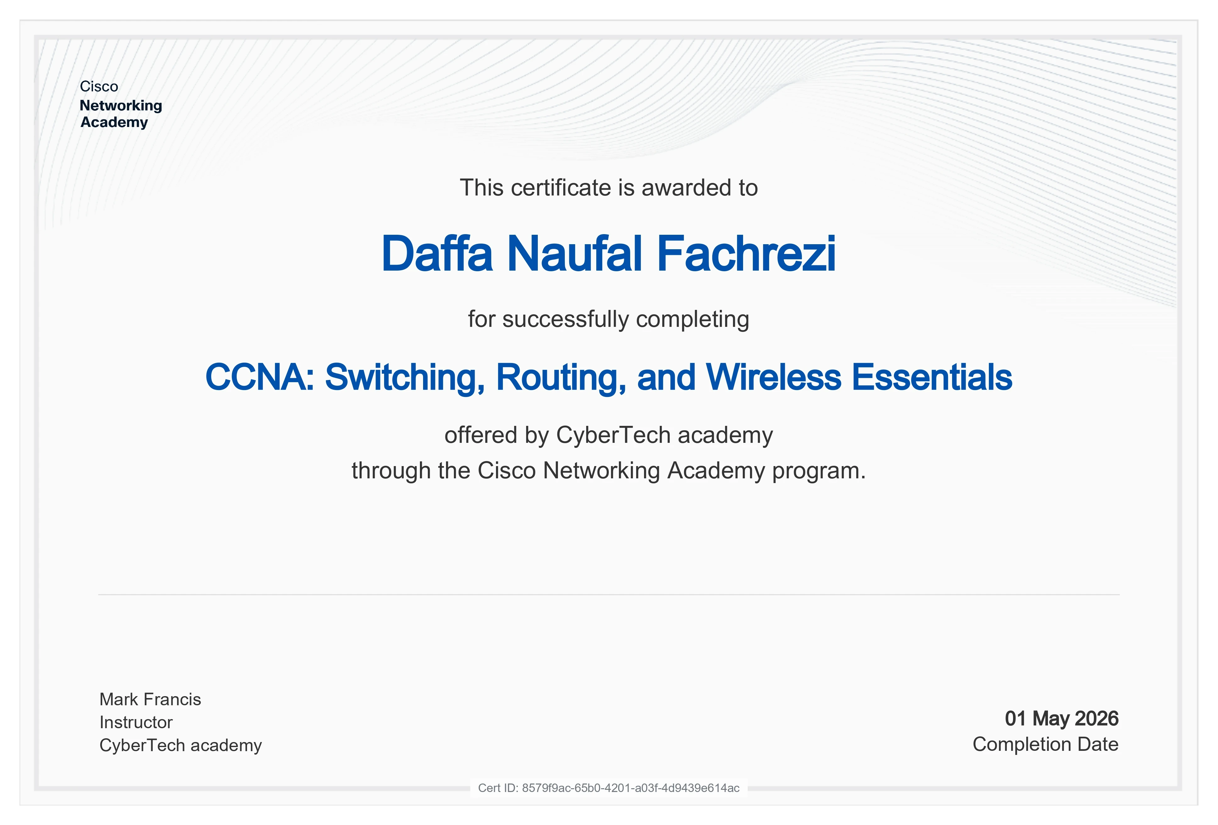 CCNA SRWE